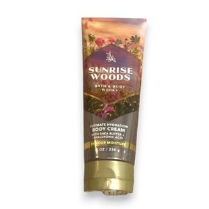 Bath and Bodyworks Sunrise Woods 8oz Body Cream | New